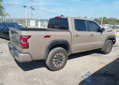 2024 Nissan Frontier Pro-4X 4X4 from USA, damaged, VIN 1N6ED1EK3RN660525